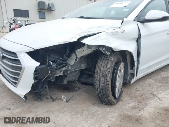 2017 Hyundai Elantra SE with VIN 5NPD74LF3HH195868, listed as a IAAI auction lot 41615994 with 100,705 mi miles and . Bid and sale history available at DreamBid. Image 6.