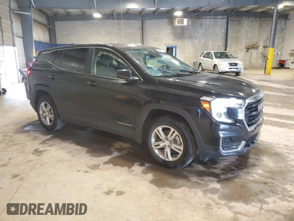 2024 GMC Terrain SLE z VIN 3GKALMEG4RL351328, wystawiony jako Copart lot #65200525 z przebiegiem 33 606 mil mil oraz Czysty tytuł • Clean title. Historia ofert i sprzedaży dostępna na DreamBid. Obrazek 4.