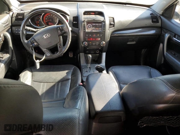 2012 Kia Sorento SX with VIN 5XYKWDA29CG255081, listed as a Copart auction lot 77253214 with 135,156 mi miles and Salvage Title. Bid and sale history available at carsss.com. Image 8.