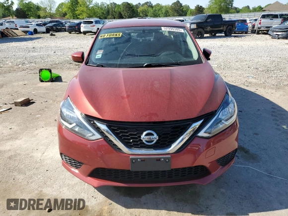 2016 Nissan Sentra SR with VIN 3N1AB7AP1GY253110, listed as a Copart auction lot 52990385 with 185,597 mi miles and Salvage Title. Bid and sale history available at DreamBid. Image 5.