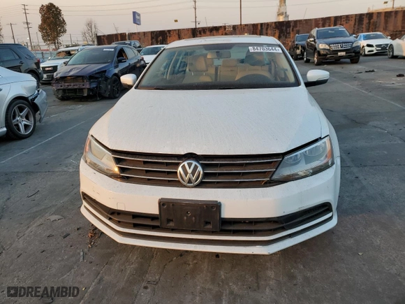 2015 Volkswagen Jetta Sedan 1.8T Sport with VIN 3VWD17AJ6FM320912, listed as a Copart auction lot 84703644 with 0 mi miles and Salvage Title. Bid and sale history available at carsss.com. Image 5.