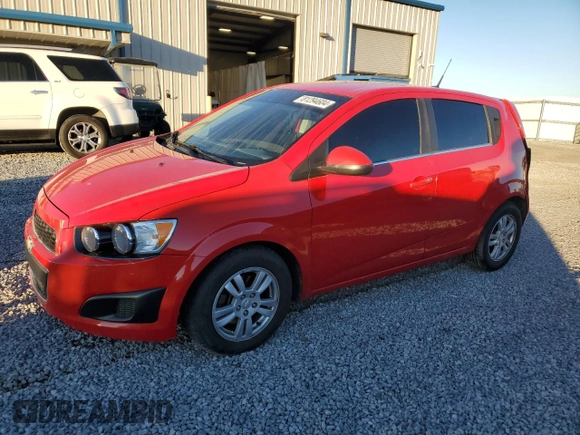 2012 Chevrolet Sonic LT with VIN 1G1JC6SB4C4221295, listed as a Copart auction lot 81294604 with 158,597 mi miles and Salvage title. Bid and sale history available at DreamBid. Image 1.