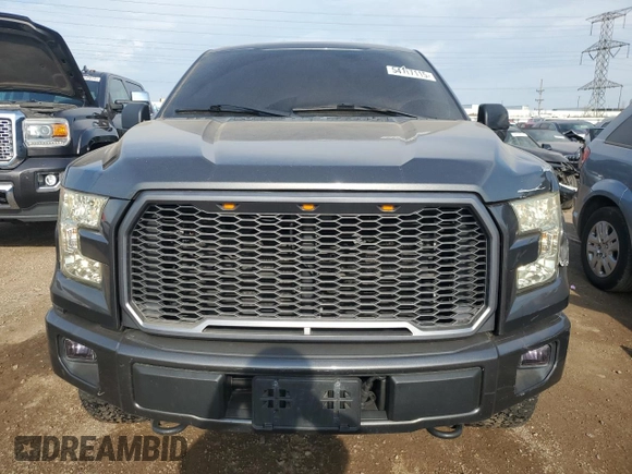 2015 Ford F-150 XLT with VIN 1FTEX1EP1FKE99188, listed as a Copart auction lot 54117115 with 201,077 mi miles and Salvage title. Bid and sale history available at DreamBid. Image 5.
