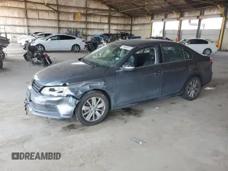 2015 Volkswagen Jetta SE z VIN 3VWD17AJ7FM258534, wystawiony jako Copart lot #59600815 z przebiegiem 239 445 mil mil oraz Czysty tytuł • Clean title. Historia ofert i sprzedaży dostępna na DreamBid. Obrazek 1.
