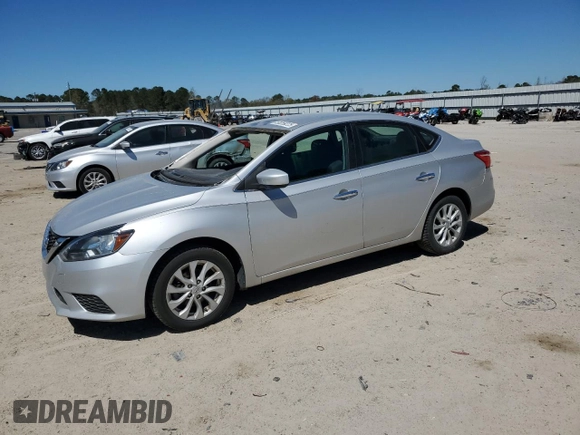 2019 Nissan Sentra SV with VIN 3N1AB7AP6KL625546, listed as a Copart auction lot 50259225 with Not Provided miles and Salvage Title. Bid and sale history available at DreamBid. Image 1.