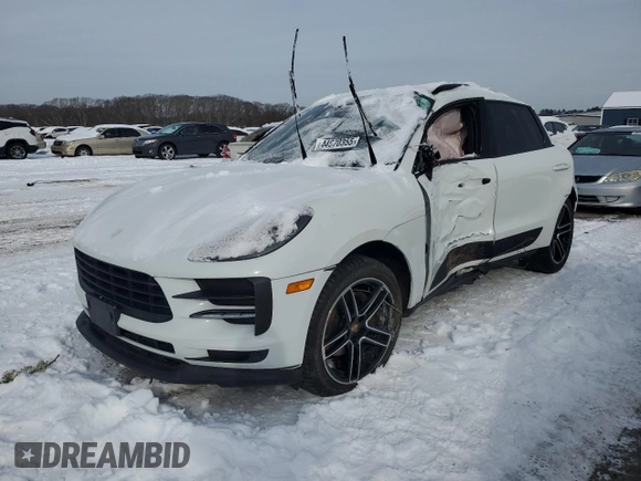 2019 Porsche Macan with VIN WP1AA2A58KLB07692, listed as a Copart auction lot 44670355 with Not provided miles and Salvage title. Bid and sale history available at DreamBid. Image 1.
