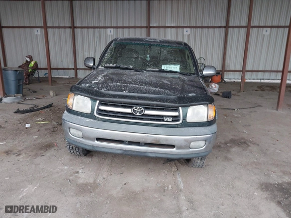 2002 Toyota Tundra SR5 with VIN 5TBBT44192S227559, listed as a IAAI auction lot 41598792 with 149,726 mi miles. Bid and sale history available at carsss.com. Image 12.