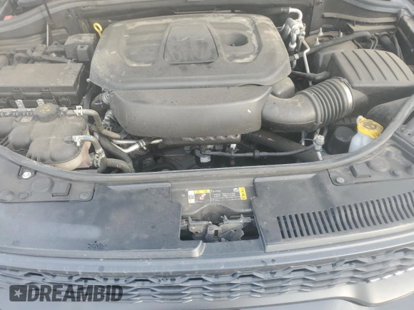 2021 Dodge Durango GT Plus with VIN 1C4RDJDG6MC683450, listed as a Copart auction lot 58923535 with 59,114 mi miles and Salvage title. Bid and sale history available at DreamBid. Image 12.