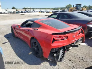 2014 Chevrolet Corvette 1LT with VIN 1G1YB2D78E5115206, listed as a Copart auction lot 68886004 with Not provided miles and Salvage title. Bid and sale history available at DreamBid. Image 2.