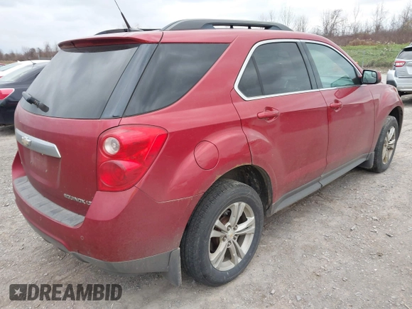 2013 Chevrolet Equinox LT with VIN 2GNFLNEK1D6110634, listed as a IAAI auction lot 40808995 with 135,328 mi miles and . Bid and sale history available at DreamBid. Image 4.