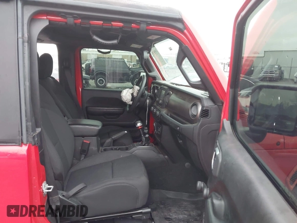 2020 Jeep Wrangler Sport S z VIN 1C4GJXAG8LW266464, wystawiony jako IAAI lot #41958375 z przebiegiem 57 139 mil mil oraz . Historia ofert i sprzedaży dostępna na DreamBid. Obrazek 5.