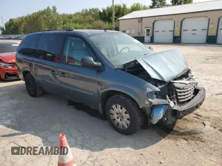 2006 Chrysler Town & Country LWB LX with VIN 1A4GP44R26B568560, listed as a Copart auction lot 70609934 with 257,935 mi miles and Salvage Title. Bid and sale history available at carsss.com. Image 4.