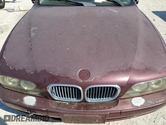 2001 BMW 5 Series 525iAT with VIN WBADS43421GD84504, listed as a Copart auction lot 70861374 with 0 mi miles and Clean Title. Bid and sale history available at carsss.com. Image 11.