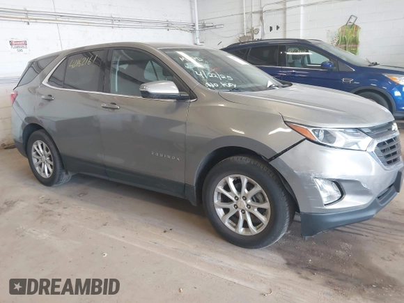 2019 Chevrolet Equinox LT with VIN 3GNAXUEV1KS516124, listed as a IAAI auction lot 42162161 with 83,897 mi miles and . Bid and sale history available at DreamBid. Image 1.