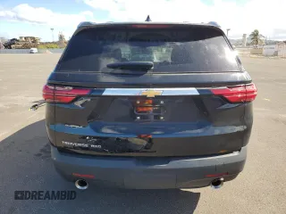 2022 Chevrolet Traverse LS with VIN 1GNEVFKWXNJ143297, listed as a Copart auction lot 57889574 with 16,363 mi miles and Clean Title. Bid and sale history available at carsss.com. Image 6.