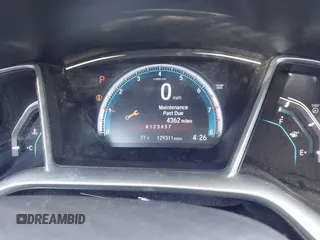 2016 Honda Civic Sedan EX-T with VIN 19XFC1F30GE025233, listed as a IAAI auction lot 41987604 with 129,311 mi miles. Bid and sale history available at carsss.com. Image 7.