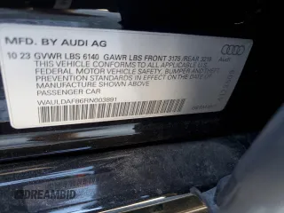 2024 Audi A8 with VIN WAULDAF86RN003891, listed as a Copart auction lot 77408804 with 4,812 mi miles and Salvage Title. Bid and sale history available at carsss.com. Image 14.