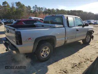 2004 Chevrolet Silverado 1500 Z71 with VIN 1GCEK19T34E322434, listed as a Copart auction lot 46658885 with 184,337 mi miles and Salvage Title. Bid and sale history available at DreamBid. Image 3.