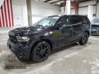 2018 Dodge Durango GT with VIN 1C4RDJDG5JC497197, listed as a Copart auction lot 54826695 with 67,262 mi miles and Salvage Title. Bid and sale history available at DreamBid. Image 1.
