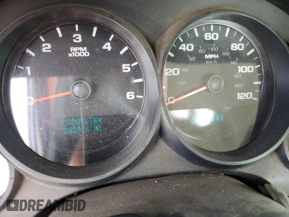 2009 Chevrolet Silverado 1500 1LT with VIN 1GCEK140X9Z129260, listed as a Copart auction lot 52605715 with 283,906 mi miles and Salvage Title. Bid and sale history available at DreamBid. Image 9.