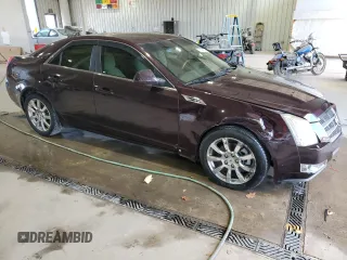 2009 Cadillac CTS AWD w/1SB with VIN 1G6DT57V190169807, listed as a Copart auction lot 78141844 with 142,598 mi miles and Salvage Title. Bid and sale history available at carsss.com. Image 4.