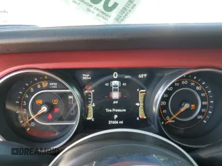 2023 Jeep Gladiator Rubicon with VIN 1C6JJTBG3PL525874, listed as a Copart auction lot 53283145 with 37,606 mi miles and Salvage Title. Bid and sale history available at carsss.com. Image 9.
