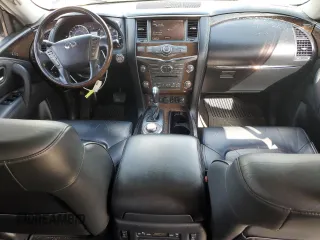 2011 Infiniti QX56 8-passenger with VIN JN8AZ2NC6B9302422, listed as a Copart auction lot 78428204 with 98,044 mi miles and Salvage Title. Bid and sale history available at carsss.com. Image 8.