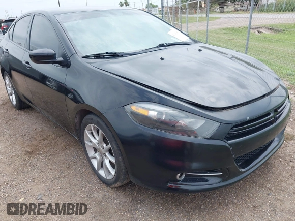 2013 Dodge Dart SXT with VIN 1C3CDFBH7DD149208, listed as a IAAI auction lot 42103852 with 1 mi miles. Bid and sale history available at carsss.com. Image 1.
