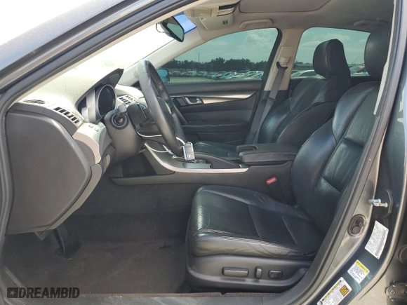 2009 Acura TL Tech with VIN 19UUA86589A011949, listed as a Copart auction lot 50746395 with 255,576 mi miles and Salvage Title. Bid and sale history available at carsss.com. Image 7.