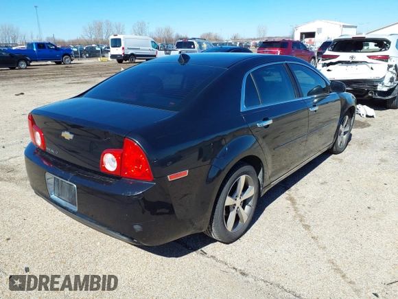 2012 Chevrolet Malibu 1LT with VIN 1G1ZC5E0XCF161406, listed as a IAAI auction lot 41740748 with 135,210 mi miles and . Bid and sale history available at DreamBid. Image 4.