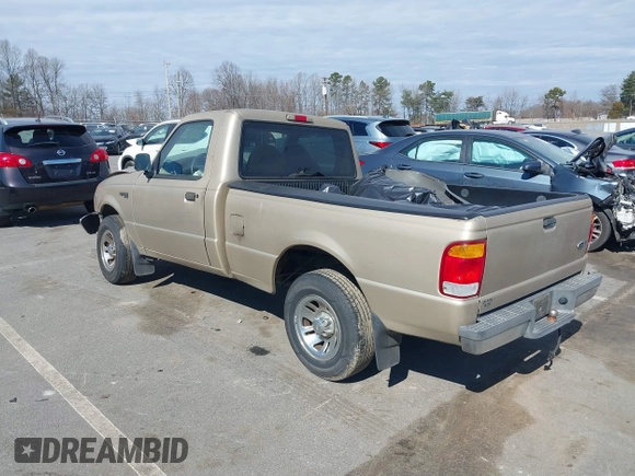 1999 Ford Ranger XL with VIN 1FTYR10V1XTA41899, listed as a IAAI auction lot 41654635 with 150,444 mi miles. Bid and sale history available at carsss.com. Image 3.