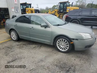 2008 Mercury Milan Premier with VIN 3MEHM08ZX8R601064, listed as a Copart auction lot 88771295 with 247,671 mi miles and Salvage Title. Bid and sale history available at carsss.com. Image 4.