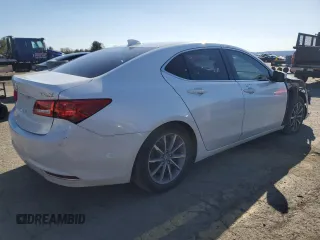 2019 Acura TLX with VIN 19UUB1F35KA002814, listed as a Copart auction lot 42057565 with 75,145 mi miles and Salvage Title. Bid and sale history available at carsss.com. Image 3.