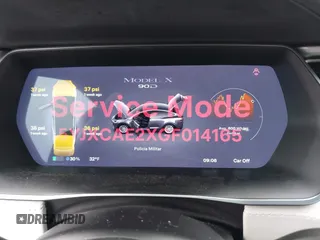 2016 Tesla Model X 70D z VIN 5YJXCAE2XGF014165, wystawiony jako IAAI lot #41474490 z przebiegiem 112 967 mil mil oraz . Historia ofert i sprzedaży dostępna na DreamBid. Obrazek 7.