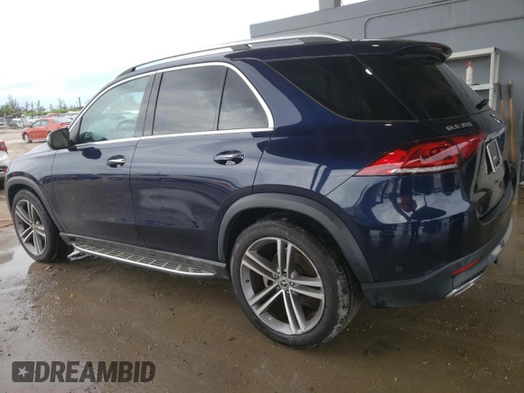 2021 Mercedes-Benz GLE 350 with VIN 4JGFB4JB8MA401559, listed as a Copart auction lot 63308195 with 42,685 mi miles and Salvage title. Bid and sale history available at DreamBid. Image 2.