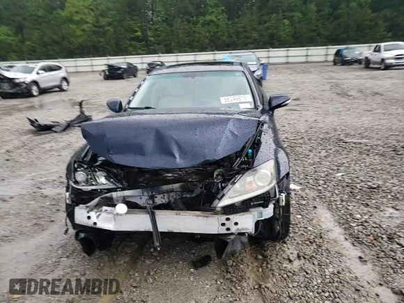 2012 Lexus IS 250 with VIN JTHCF5C26C2035865, listed as a Copart auction lot 56249815 with 120,558 mi miles and Salvage title. Bid and sale history available at DreamBid. Image 13.