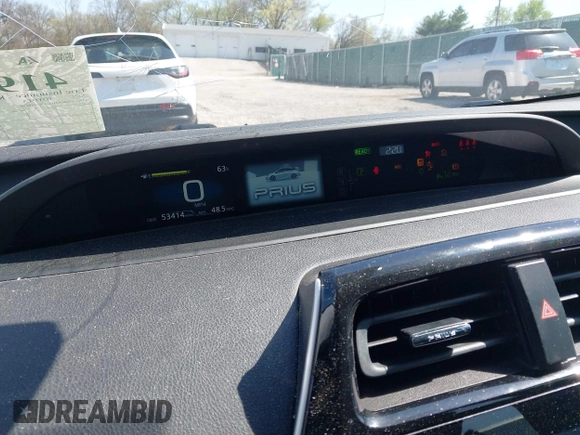 2022 Toyota Prius L Eco with VIN JTDKAMFUXN3159170, listed as a IAAI auction lot 41930288 with 53,414 mi miles and . Bid and sale history available at DreamBid. Image 7.