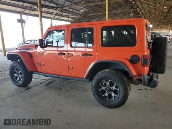 2018 Jeep Wrangler Unlimited Rubicon с VIN 1C4HJXFG1JW204933, выставлен на аукционе Copart как лот 55835735 с пробегом 111 424 миль миль и Списание • Salvage title. История ставок и продаж доступна на DreamBid. Изображение 2.