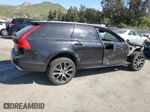 2017 Volvo V90 with VIN YV4A22NL7H1004532, listed as a Copart auction lot 57873094 with 66,942 mi miles and Salvage title. Bid and sale history available at DreamBid. Image 3.