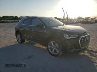 2023 Audi Q3 S line Premium with VIN WA1DECF34P1119979, listed as a Copart auction lot 88564615 with 13,812 mi miles and Non repairable. Bid and sale history available at DreamBid. Image 4.