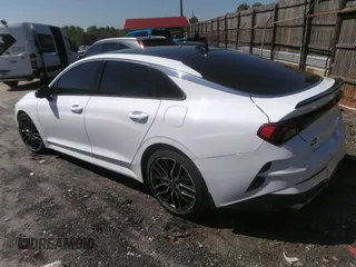 2022 Kia K5 GT with VIN 5XXG44J84NG156188, listed as a IAAI auction lot 41295715 with 69,898 mi miles. Bid and sale history available at carsss.com. Image 3.