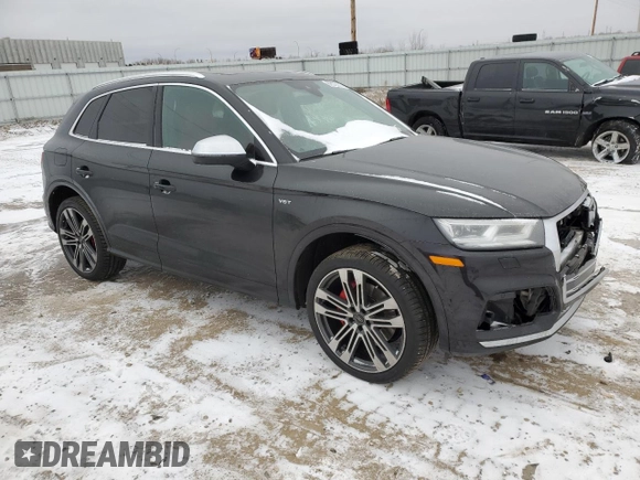 2018 Audi SQ5 Prestige with VIN WA1C4AFY7J2132399, listed as a Copart auction lot 82972373 with 39,294 mi miles and . Bid and sale history available at DreamBid. Image 4.