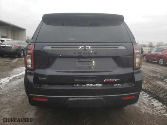 2022 Chevrolet Tahoe RST with VIN 1GNSKRKDXNR139179, listed as a Copart auction lot 85826654 with 45,728 mi miles and Salvage Title. Bid and sale history available at carsss.com. Image 6.