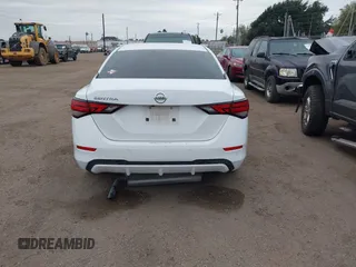 2023 Nissan Sentra S with VIN 3N1AB8BVXPY304476, listed as a IAAI auction lot 41048714 with 24,442 mi miles and . Bid and sale history available at DreamBid. Image 16.