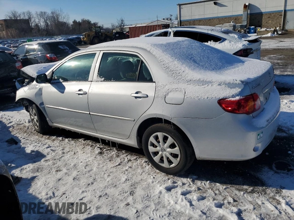 2009 Toyota Corolla with VIN JTDBL40E099045872, listed as a Copart auction lot 41817565 with 127,503 mi miles and Salvage Title. Bid and sale history available at carsss.com. Image 2.