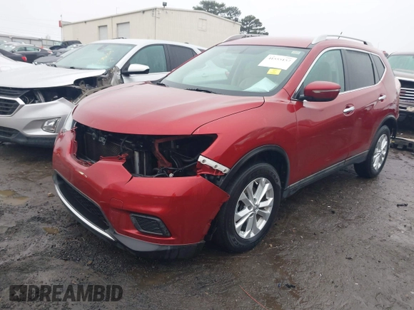 2014 Nissan Rogue SV with VIN 5N1AT2MV4EC750368, listed as a IAAI auction lot 41555157 with 197,315 mi miles. Bid and sale history available at carsss.com. Image 2.