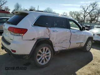 2017 Jeep Grand Cherokee Limited 75th Anniversary with VIN 1C4RJFBT0HC893988, listed as a Copart auction lot 49894675 with 96,226 mi miles and Salvage title. Bid and sale history available at DreamBid. Image 3.
