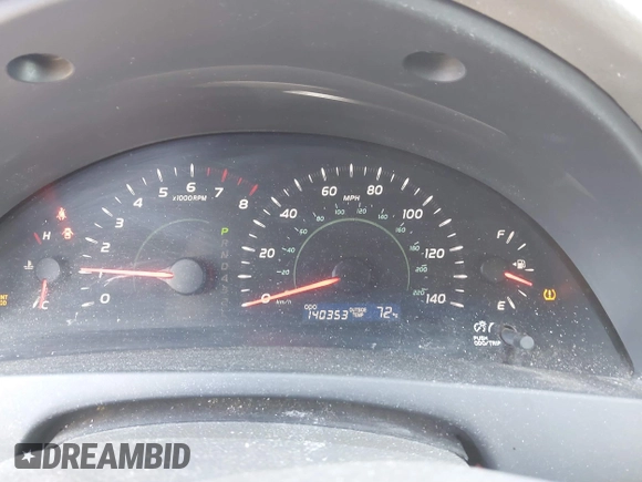 2008 Toyota Camry LE with VIN 4T1BE46K28U737985, listed as a IAAI auction lot 41834769 with 140,353 mi miles. Bid and sale history available at carsss.com. Image 7.
