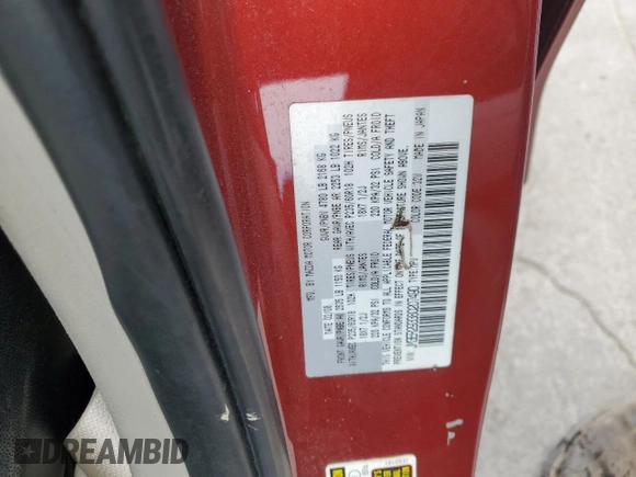 2008 Mazda CX-7 Sport with VIN JM3ER293380207490, listed as a Copart auction lot 51860815 with 95,326 mi miles and Salvage Title. Bid and sale history available at carsss.com. Image 15.
