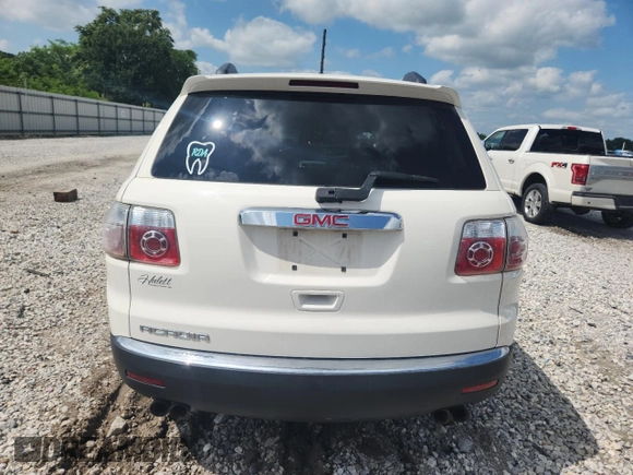 2010 GMC Acadia SL с VIN 1GKLRKED1AJ188148, выставлен на аукционе Copart как лот 58930915 с пробегом 176 692 миль миль и Списание • Salvage title. История ставок и продаж доступна на DreamBid. Изображение 6.